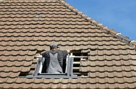 Pose de velux - Plassac